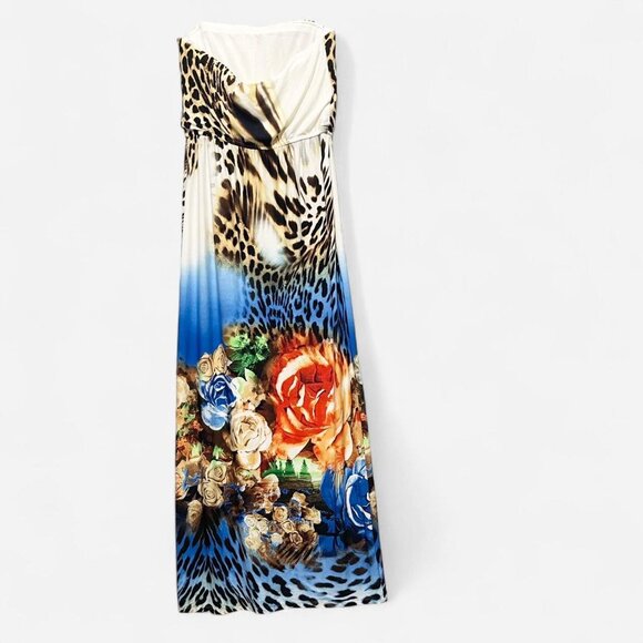 Bisou Bisou maxi dress size 4 - Picture 7 of 8